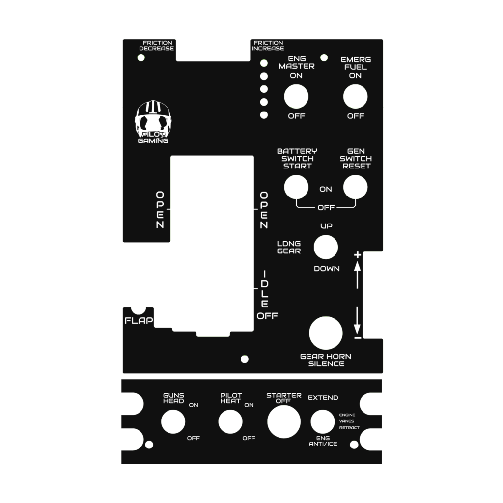 F86 SABRE THRUSTMASTER WARTHOG PROFILE