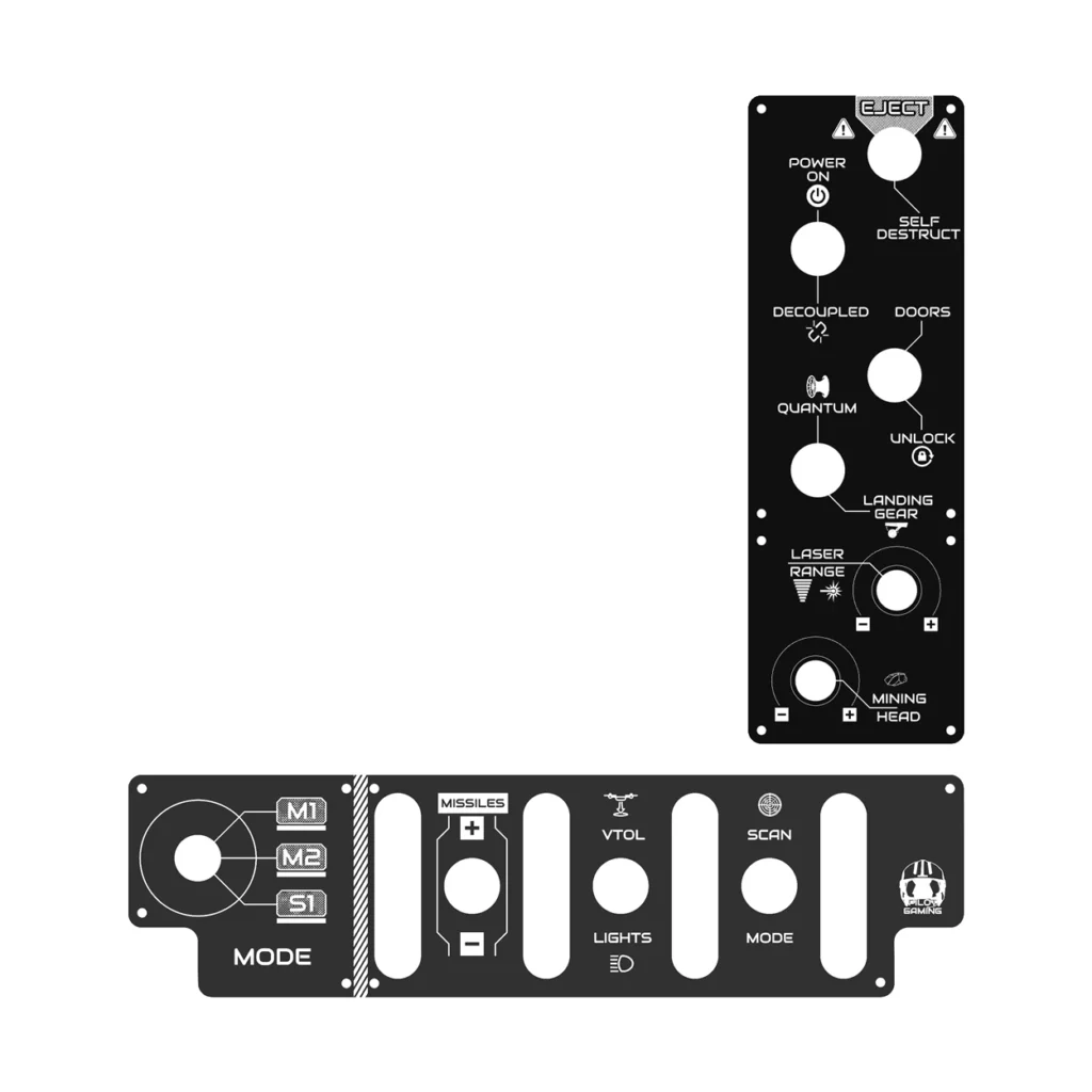 Transform Your Saitek X55-X56: Custom Replacement Plates for Next