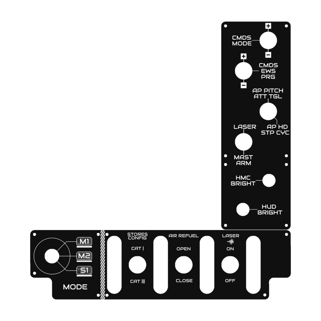 X55-X56 SAITEK F16 FALCON - TOTAL