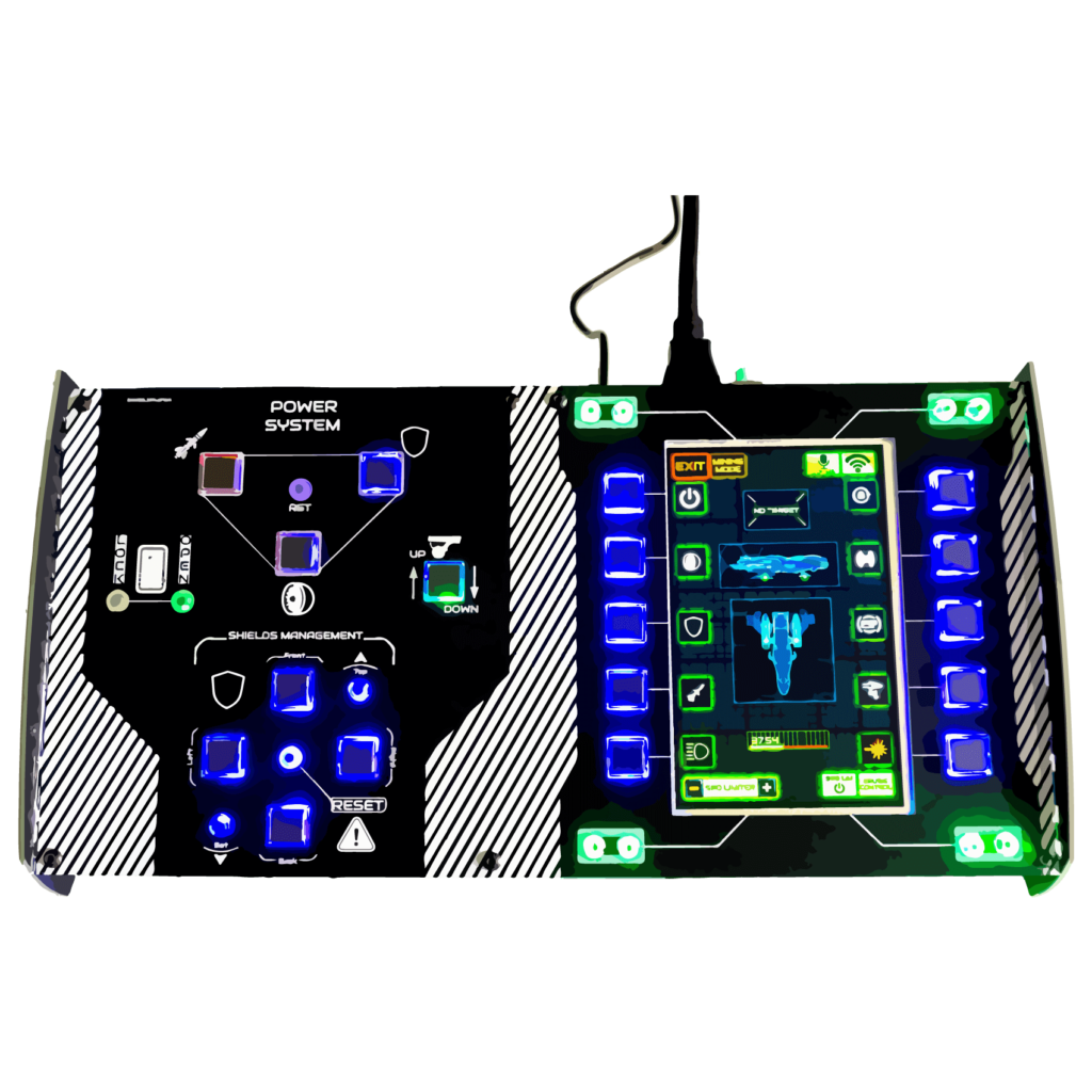 Experience seamless control in Star Citizen with the 5″ Screen Panel, designed to elevate your gaming adventure.